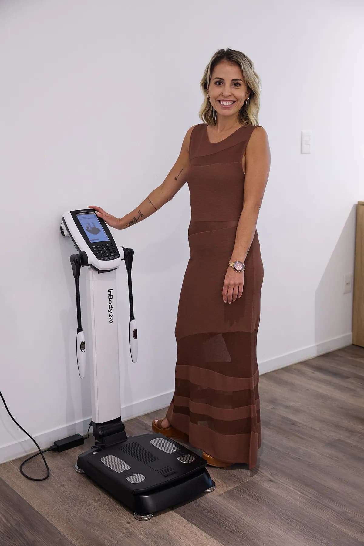 Evaluación corporal con InBody 270