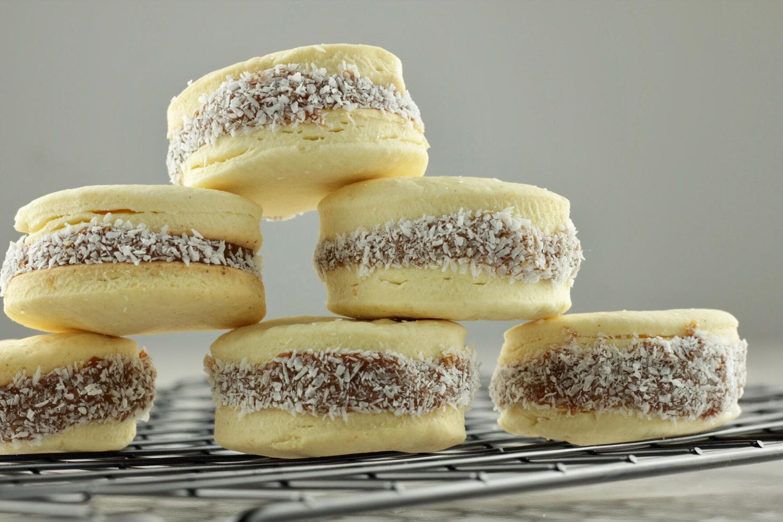Alfajores de maicena fit